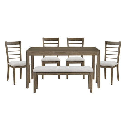 Homelegance  - Emilia 6-Piece Pack Dining Set in Gray - 5987  view 1