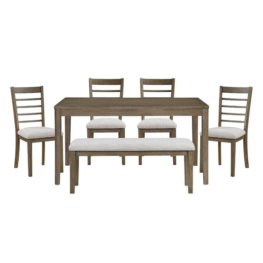 Homelegance  - Emilia 6-Piece Pack Dining Set in Gray - 5987  view 1