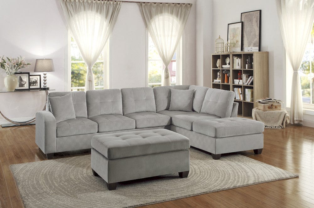 Homelegance  - Emilio Ottoman in Taupe - 8367TP-4  view 3