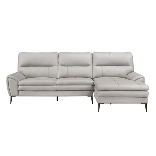 Homelegance  - Essex 2-Piece Sectional W/ Right Chaise in Gray - 8577GYxSC  view 1