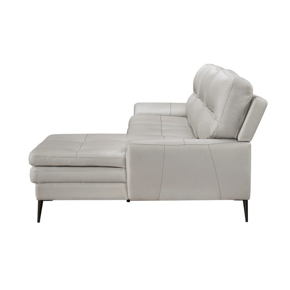 Homelegance  - Essex 2-Piece Sectional W/ Right Chaise in Gray - 8577GYxSC  view 2