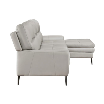 Homelegance  - Essex 2-Piece Sectional W/ Right Chaise in Gray - 8577GYxSC  view 7