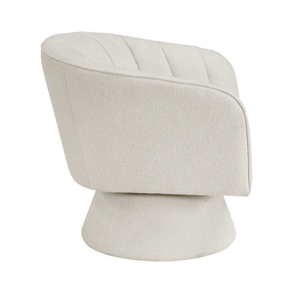 Homelegance  - Eve Swivel Chair in Beige - 1027BE-1  view 3