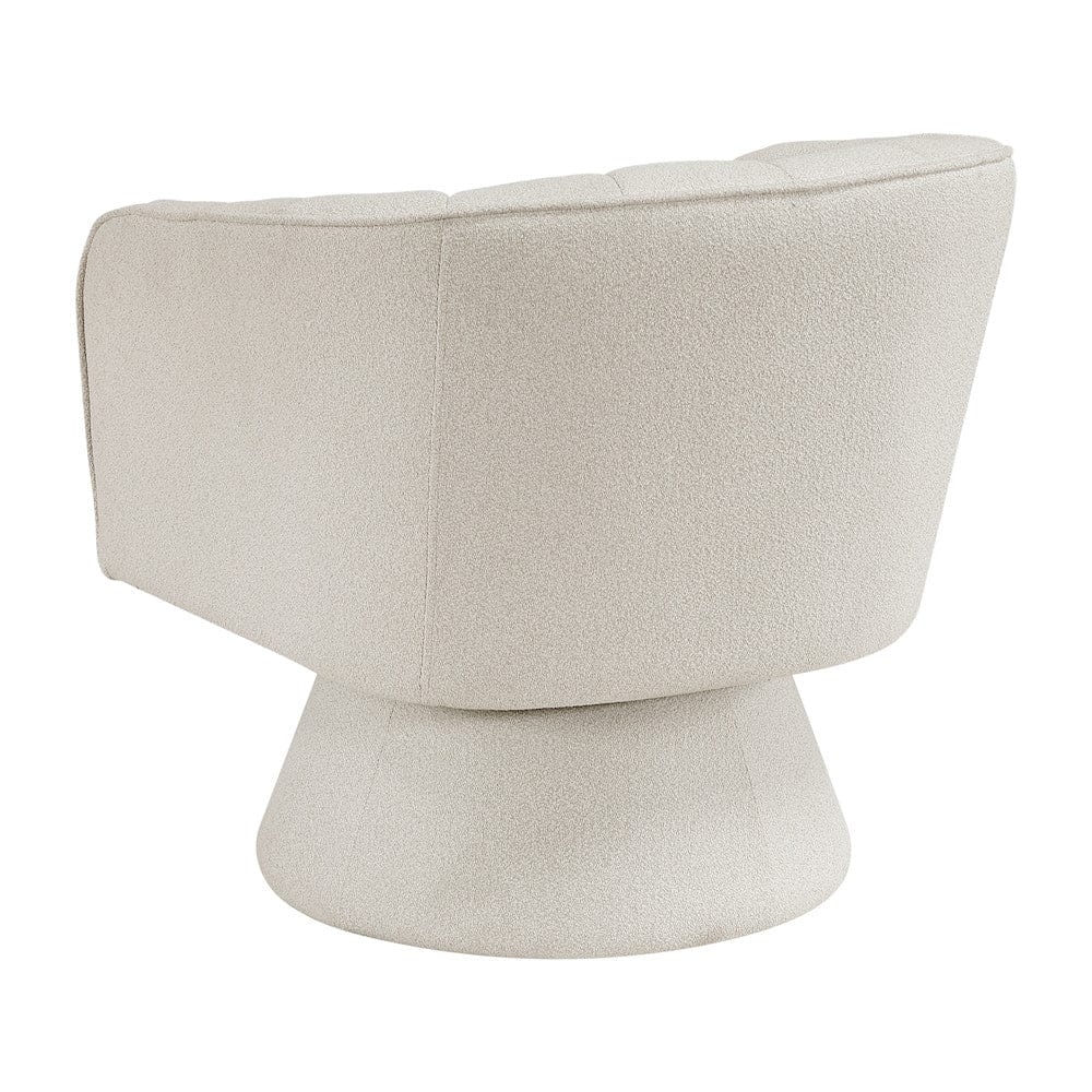 Homelegance  - Eve Swivel Chair in Beige - 1027BE-1  view 4