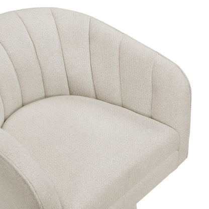 Homelegance  - Eve Swivel Chair in Beige - 1027BE-1  view 6