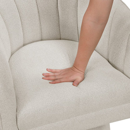 Homelegance  - Eve Swivel Chair in Beige - 1027BE-1  view 7