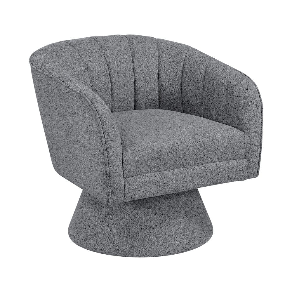 Homelegance  - Eve Swivel Chair in Dark gray - 1027PT-1  view 1