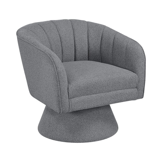 Homelegance  - Eve Swivel Chair in Dark gray - 1027PT-1  view 1
