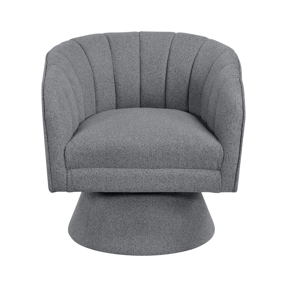 Homelegance  - Eve Swivel Chair in Dark gray - 1027PT-1  view 7