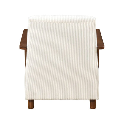 Homelegance  - Ezra Accent Chair in Beige - 1059BEG-1  view 2