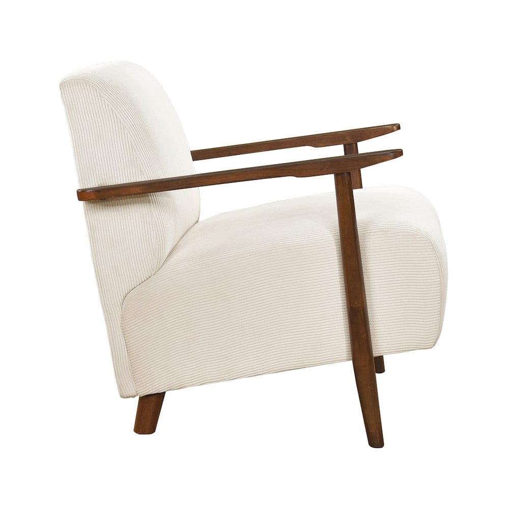 Homelegance  - Ezra Accent Chair in Beige - 1059BEG-1  view 4