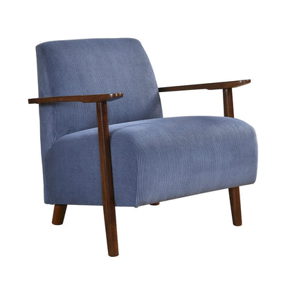 Homelegance  - Ezra Accent Chair in Blue - 1059BUE-1  view 1