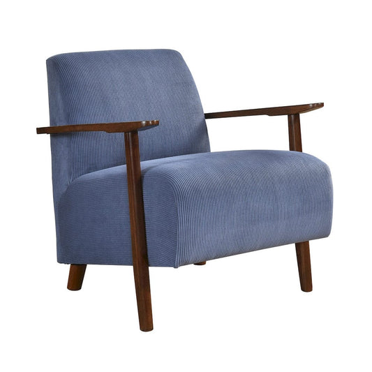 Homelegance  - Ezra Accent Chair in Blue - 1059BUE-1  view 1