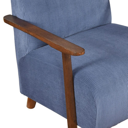 Homelegance  - Ezra Accent Chair in Blue - 1059BUE-1  view 3