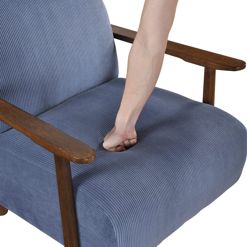 Homelegance  - Ezra Accent Chair in Blue - 1059BUE-1  view 4