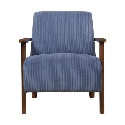 Homelegance  - Ezra Accent Chair in Blue - 1059BUE-1  view 6