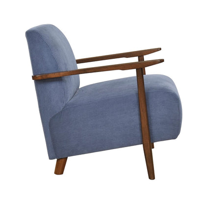 Homelegance  - Ezra Accent Chair in Blue - 1059BUE-1  view 7
