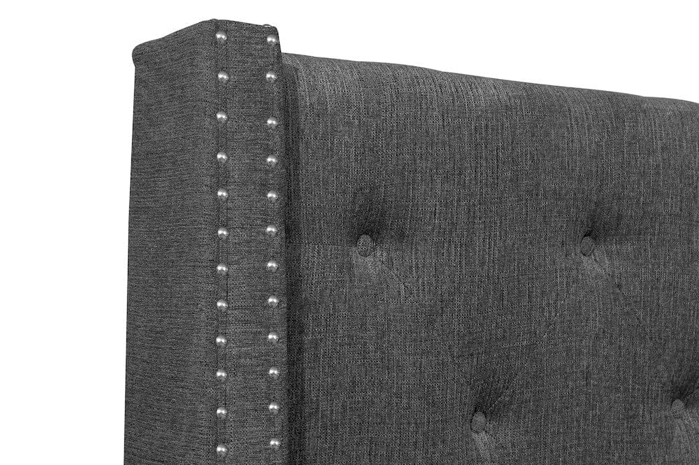 Homelegance  - Fairborn Queen Platform Bed W/ Storage Footboard in Gray - 5877GY-1DWx  view 7