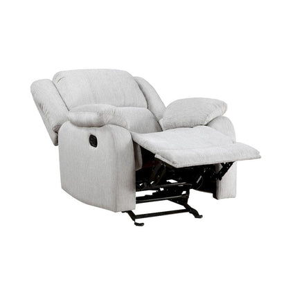 Homelegance  - Fairview Glider Reclining Chair in Gray - 8526CN-1GD  view 5
