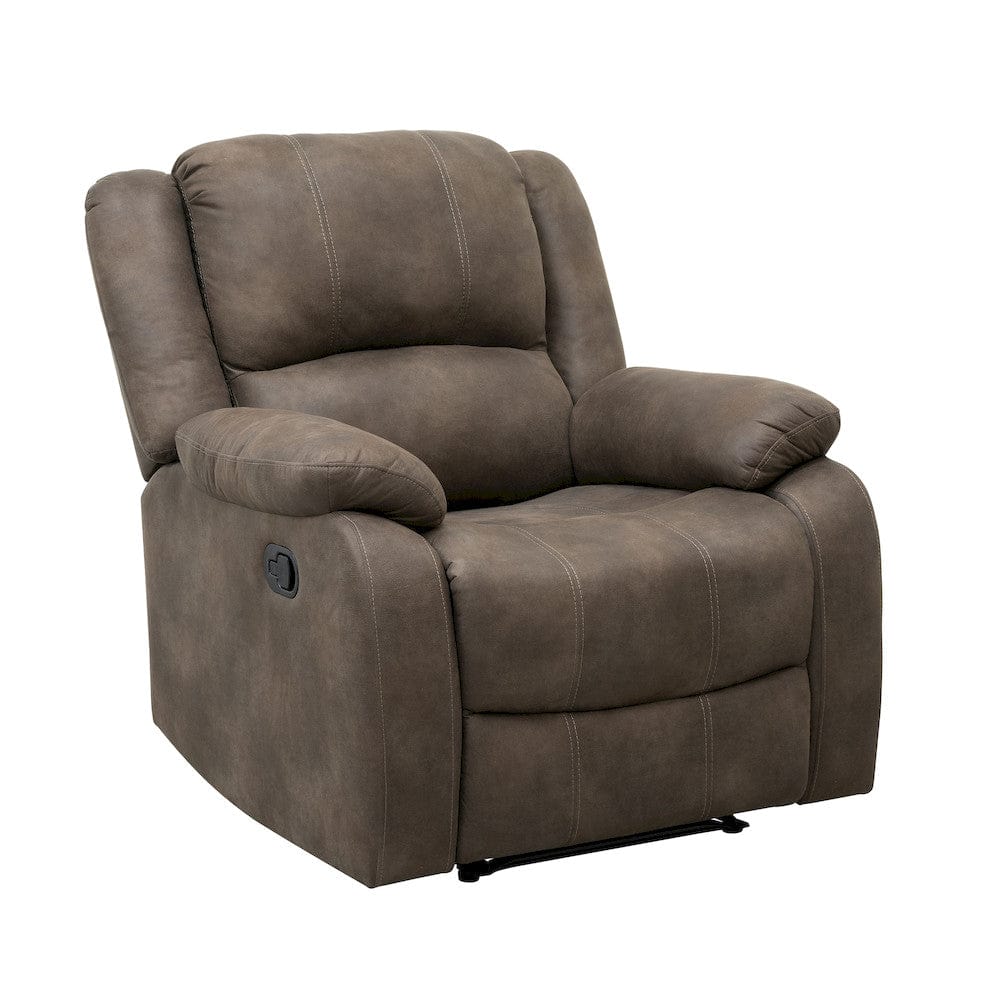 Homelegance  - Fairview Reclining Chair in Brown - 8526BR-1  view 1