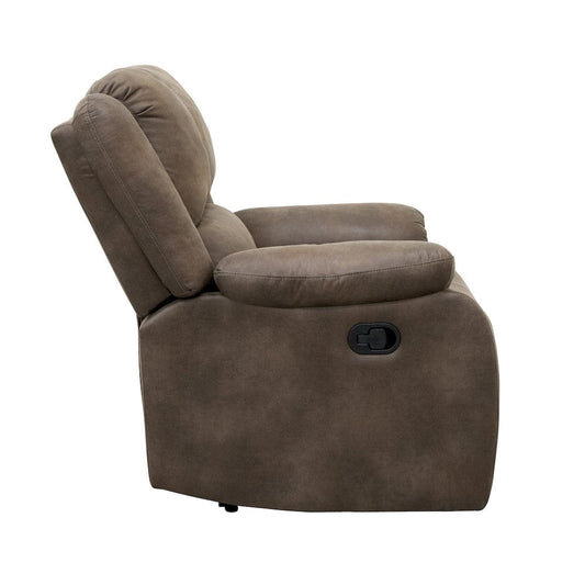 Homelegance  - Fairview Reclining Chair in Brown - 8526BR-1  view 2