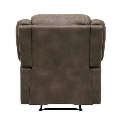 Homelegance  - Fairview Reclining Chair in Brown - 8526BR-1  view 3
