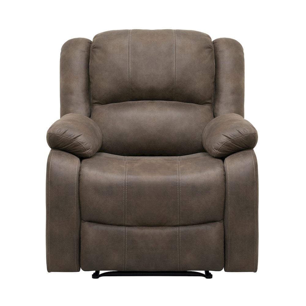 Homelegance  - Fairview Reclining Chair in Brown - 8526BR-1  view 8