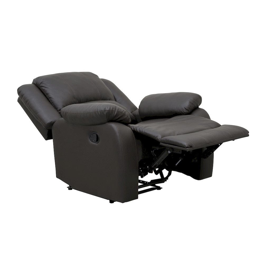 Homelegance  - Fairview Reclining Chair in Dark brown - 8526DBPU-1  view 5