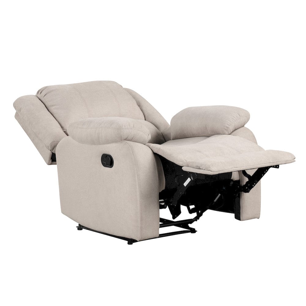Homelegance  - Fairview Reclining Chair in Oatmeal - 8526FTM-1  view 3