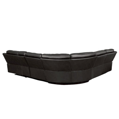 Homelegance  - Falun 6-Piece Modular Power Reclining Sectional in Dark brown - 8260DBx6PW  view 3