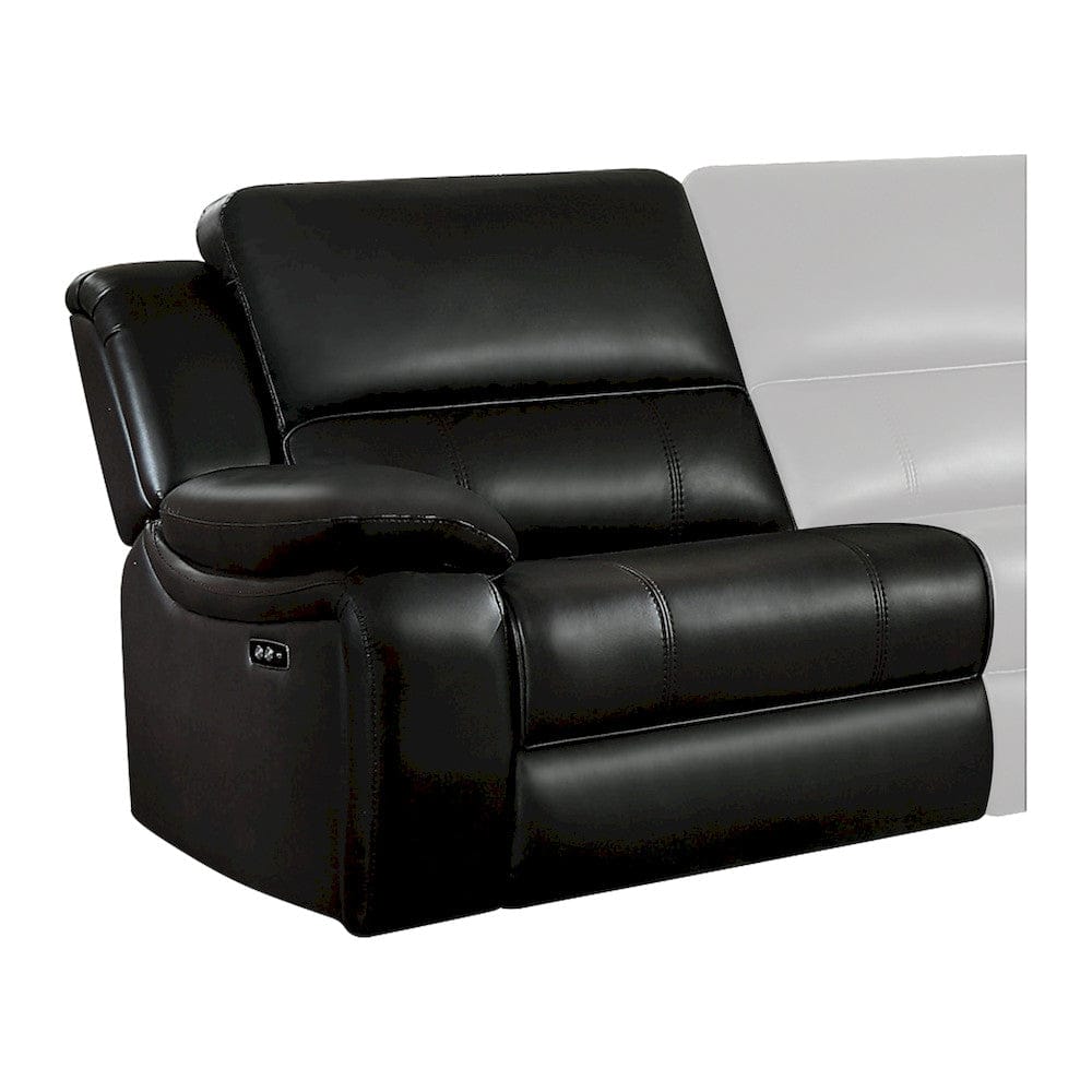 Homelegance  - Falun 6-Piece Modular Power Reclining Sectional in Dark brown - 8260DBx6PW  view 5