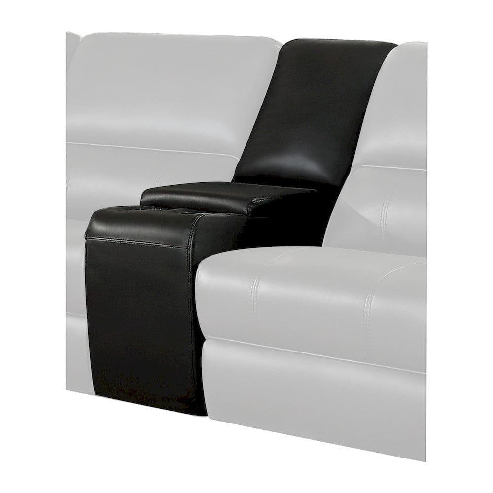 Homelegance  - Falun 6-Piece Modular Power Reclining Sectional in Dark brown - 8260DBx6PW  view 9
