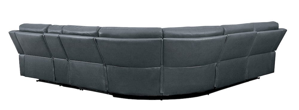 Homelegance  - Falun 6-Piece Modular Power Reclining Sectional in Gray - 8260GYx6PW  view 5