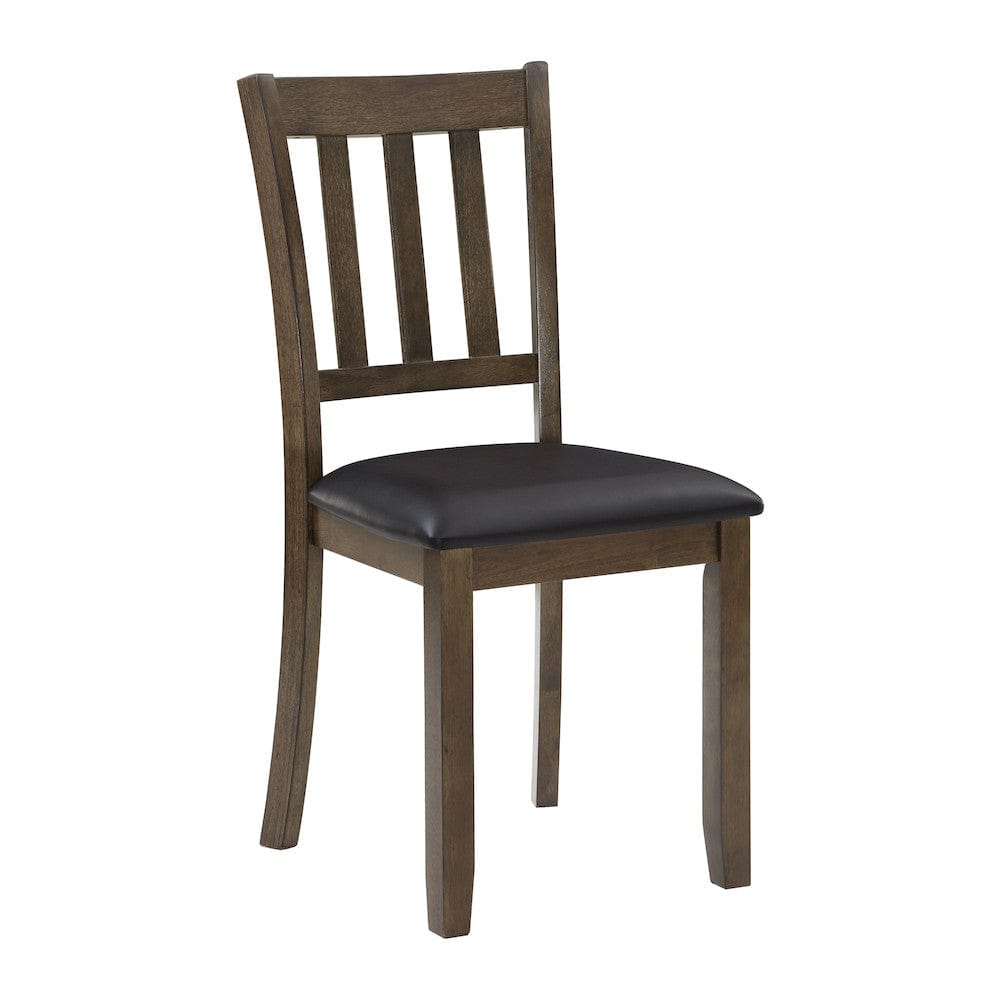 Homelegance  - Faust 5-Piece Pack Dinette Set in Dark brown - 5839CH-5P  view 4