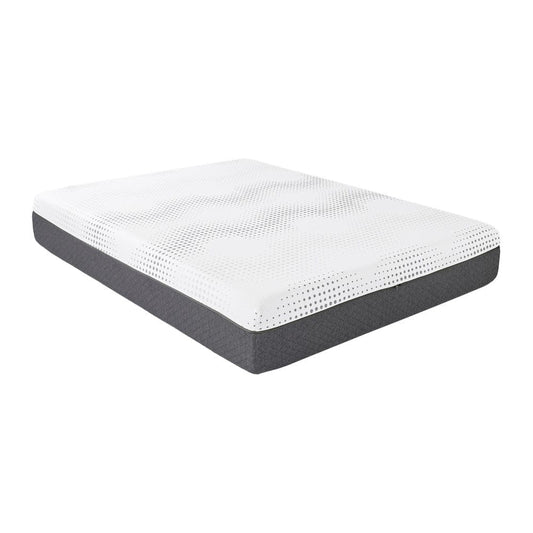 Homelegance  - Findlay 12" California King Green Tea Gel-Infused Memory Foam Hybrid Mattress in White - MT-UNH12CK  view 1