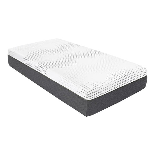 Homelegance  - Findlay 12" Twin Green Tea Gel-Infused Memory Foam Hybrid Mattress in White - MT-UNH12T  view 1