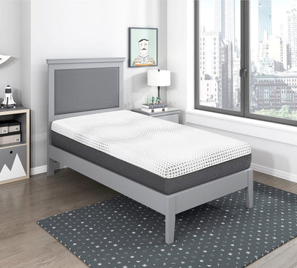 Homelegance  - Findlay 12" Twin Green Tea Gel-Infused Memory Foam Hybrid Mattress in White - MT-UNH12T  view 5