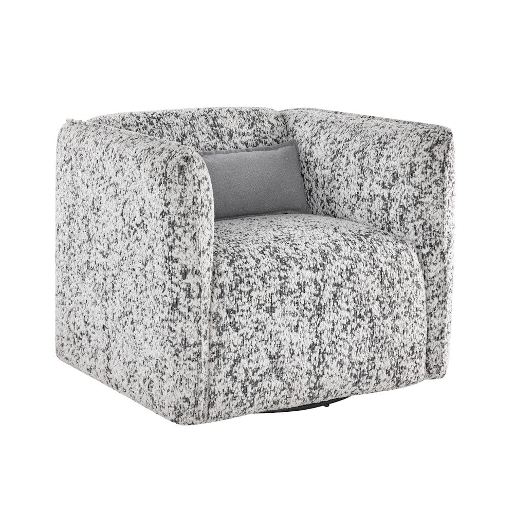 Homelegance  - Finnegan Swivel Chair in Gray - 1235GY-1  view 2