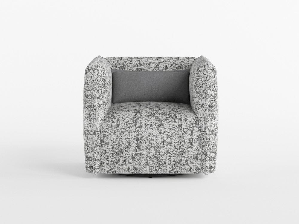 Homelegance  - Finnegan Swivel Chair in Gray - 1235GY-1  view 11