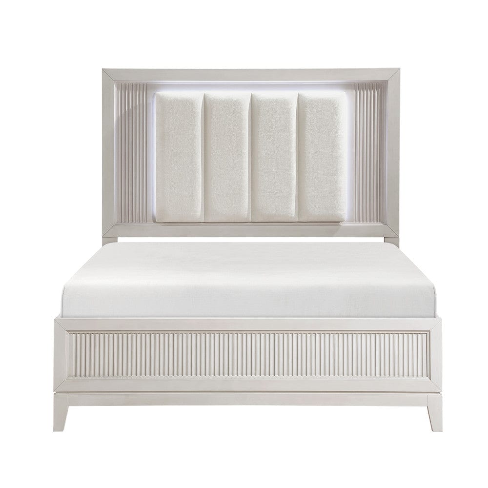 Homelegance  - Florence Eastern King Bed in Ivory - 1326K-1EKx  view 6