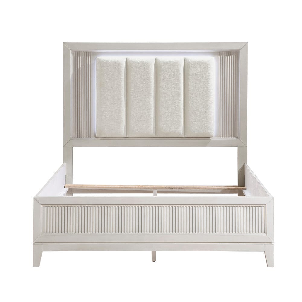 Homelegance  - Florence Eastern King Bed in Ivory - 1326K-1EKx  view 7
