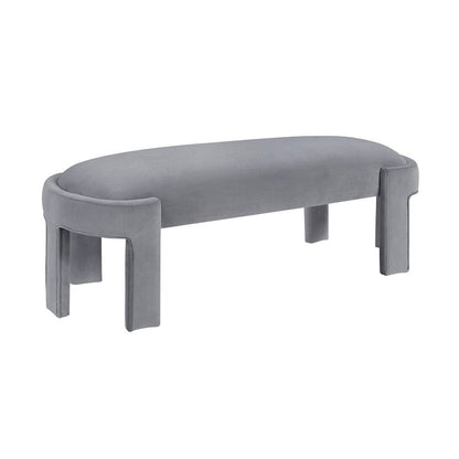 Homelegance  - Flux Bench in Gray - 4659GY  view 1