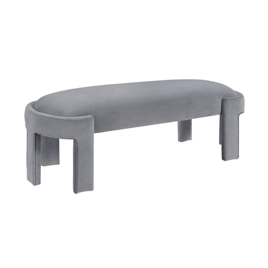 Homelegance  - Flux Bench in Gray - 4659GY  view 1