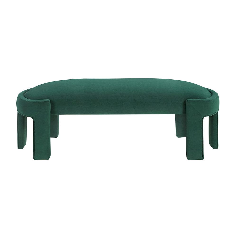 Homelegance  - Flux Bench in Green - 4659GN  view 3