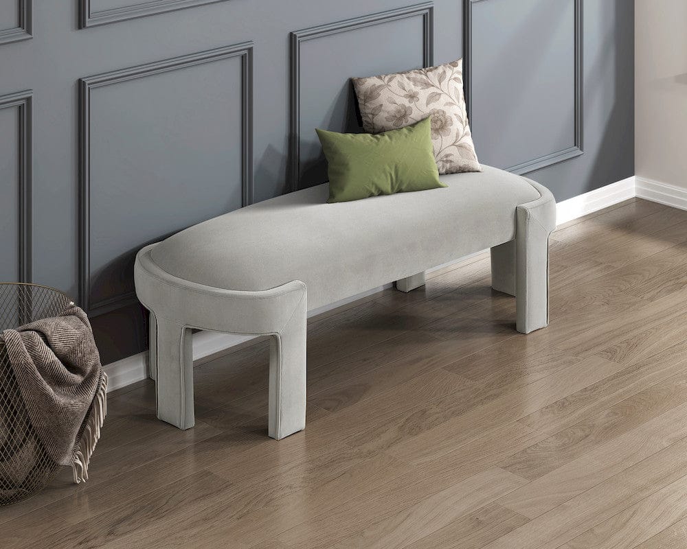 Homelegance  - Flux Bench in Taupe - 4659TP  view 3