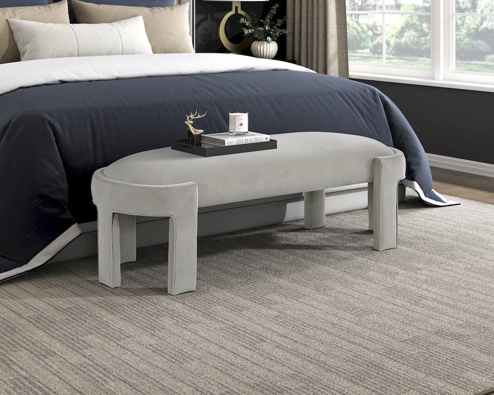Homelegance  - Flux Bench in Taupe - 4659TP  view 4