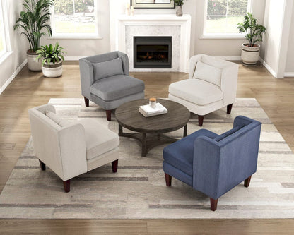 Homelegance  - Forrester Accent Chair in Blue - 1061BUE-1  view 10