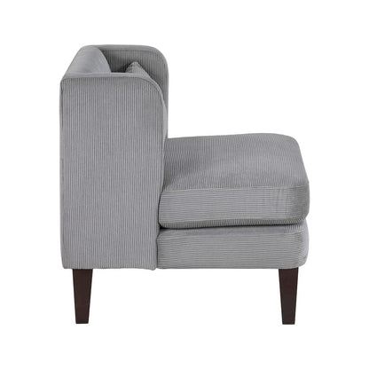 Homelegance  - Forrester Accent Chair in Dark gray - 1061DGY-1  view 2