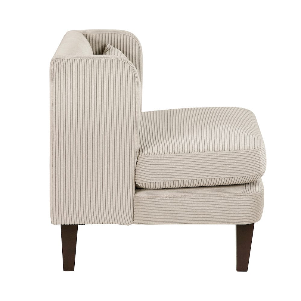 Homelegance  - Forrester Accent Chair in Taupe - 1061TPE-1  view 2