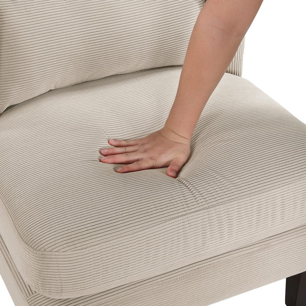 Homelegance  - Forrester Accent Chair in Taupe - 1061TPE-1  view 3
